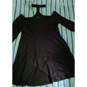 Eloquii NWT size 24 black choker dress